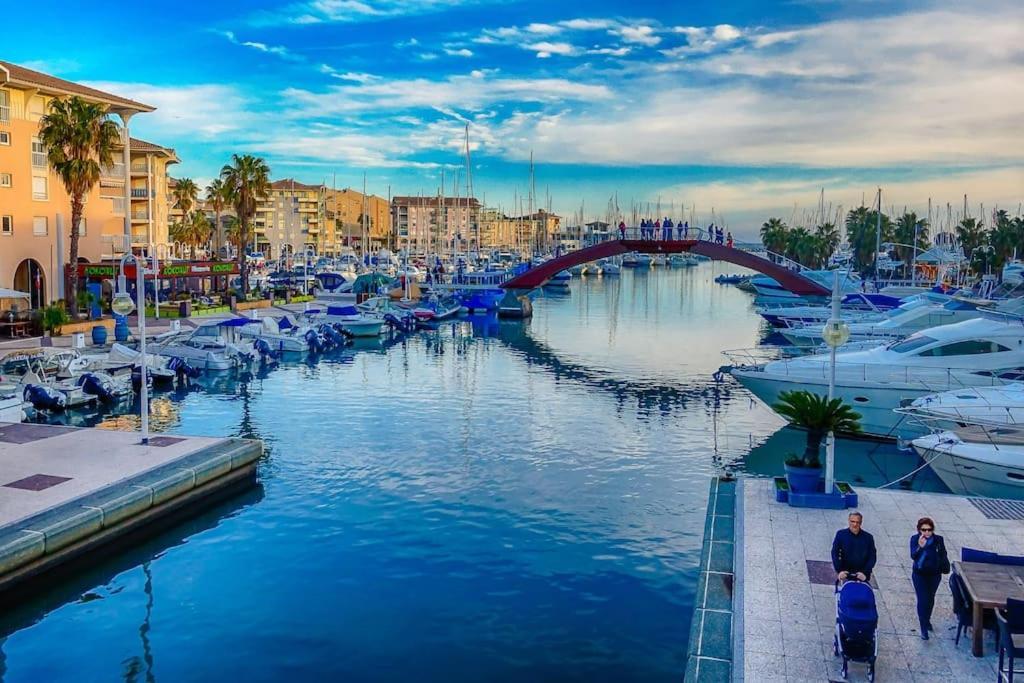 Port-Frejus, Le Paladien, Appartement 2 Pieces Climatise, Terrasse & Parking Экстерьер фото