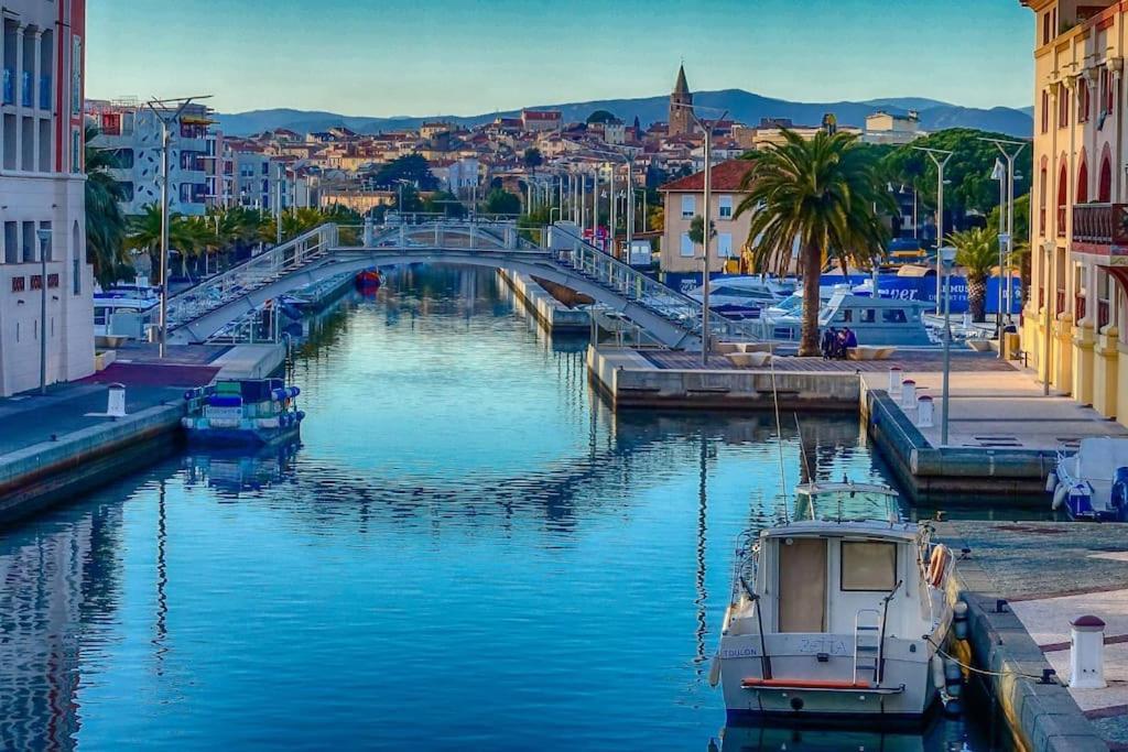 Port-Frejus, Le Paladien, Appartement 2 Pieces Climatise, Terrasse & Parking Экстерьер фото