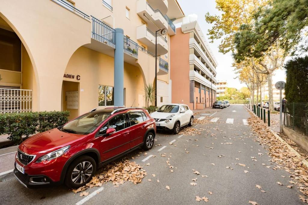 Port-Frejus, Le Paladien, Appartement 2 Pieces Climatise, Terrasse & Parking Экстерьер фото