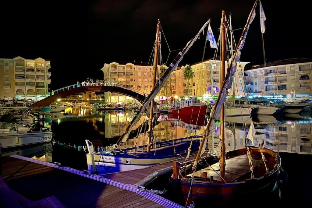 Port-Frejus, Le Paladien, Appartement 2 Pieces Climatise, Terrasse & Parking Экстерьер фото