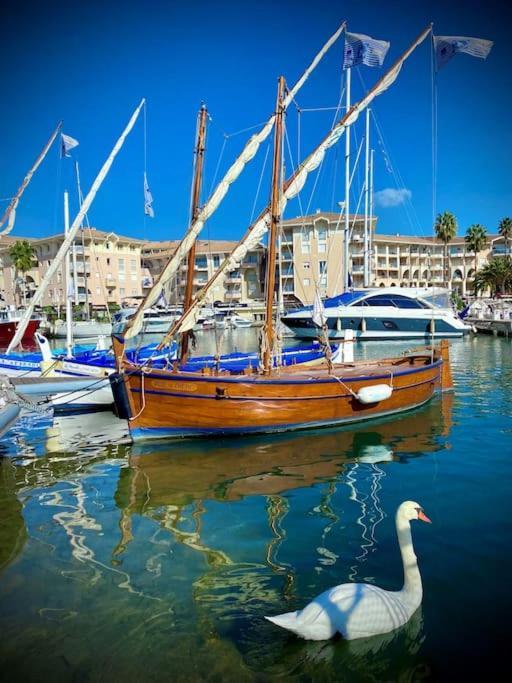 Port-Frejus, Le Paladien, Appartement 2 Pieces Climatise, Terrasse & Parking Экстерьер фото